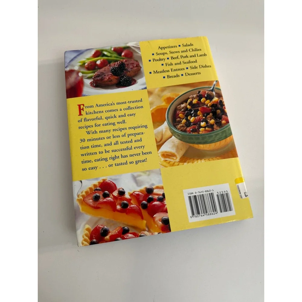 Pillsbury Fast and Healthy Cookbook 350 Easy Recipes Every Day Softcover